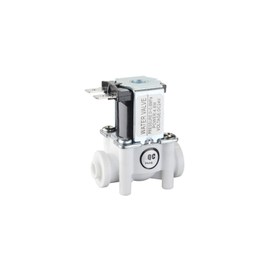 GENEDEY 1/4" DC 24V Solenoid Valve N/C Normally Closed Water Inlet Flow Switch