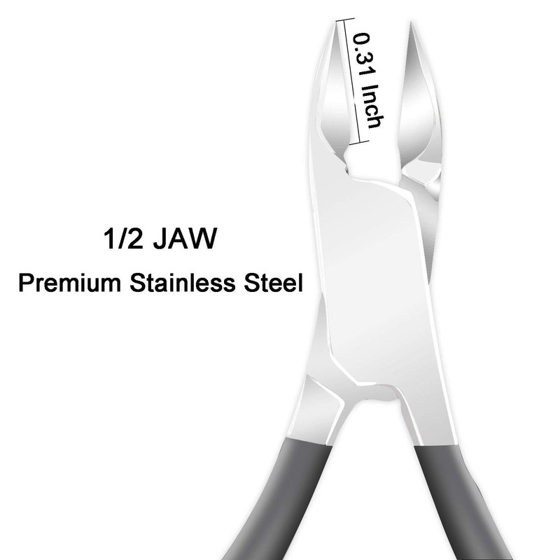 Ejiubas Cuticle Trimmer with Cuticle Pusher Cuticle Nipper Professional Grade