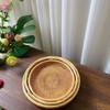 Rattan Fruit Tray Hand Woven Elegant Traditional Natural Rattan Serving