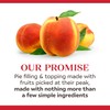 Duncan Hines Wilderness Simply Pie Filling & Topping, Peach, 21