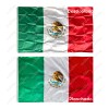 Bandera Grupo Carnavallia México Viva México Fiestas Patrias 150x90cm Satinada