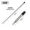 USHXVG 2-piece fire pit accessories, fire box fire wand, fireplace