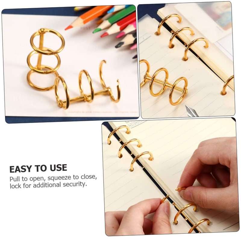 Operitacx 18 Pcs Binder Loose Leaf Notebook Loose Leaf Binding