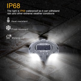 Siedinlar Solar Deck Lights 1 Pack (Blue)