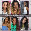 Faux Locs Crochet Hair 16 Inch Soft Locs 7Packs Boho