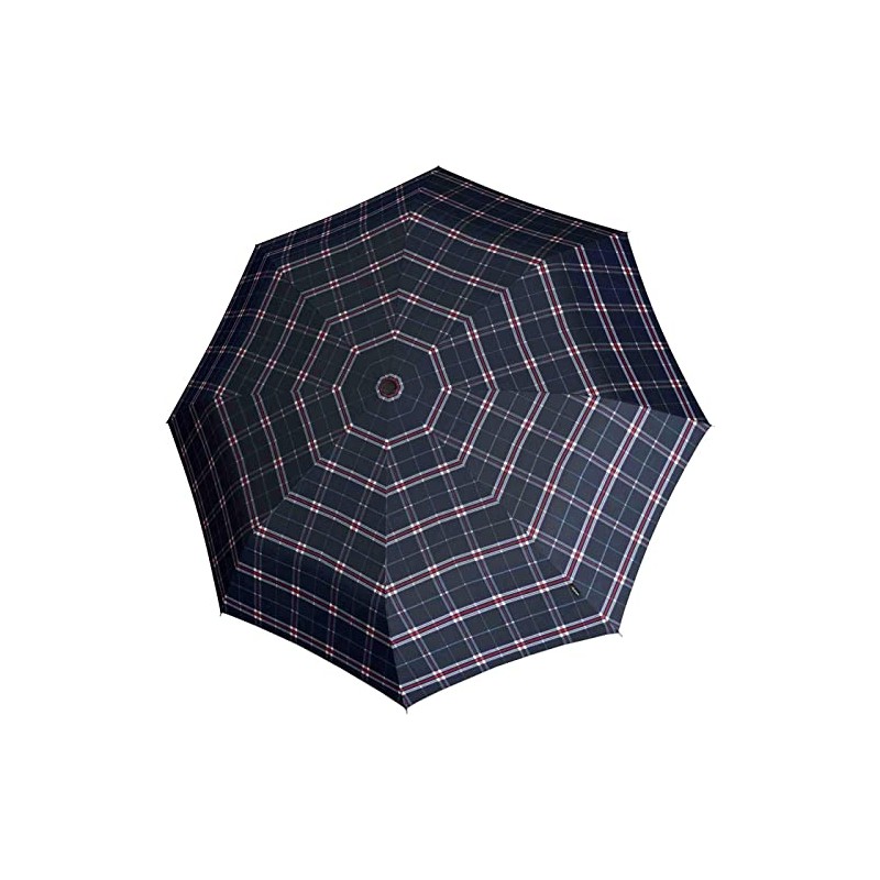 Knirps E.051 Small Manual Pocket Umbrella with Packaging, Check (5991),