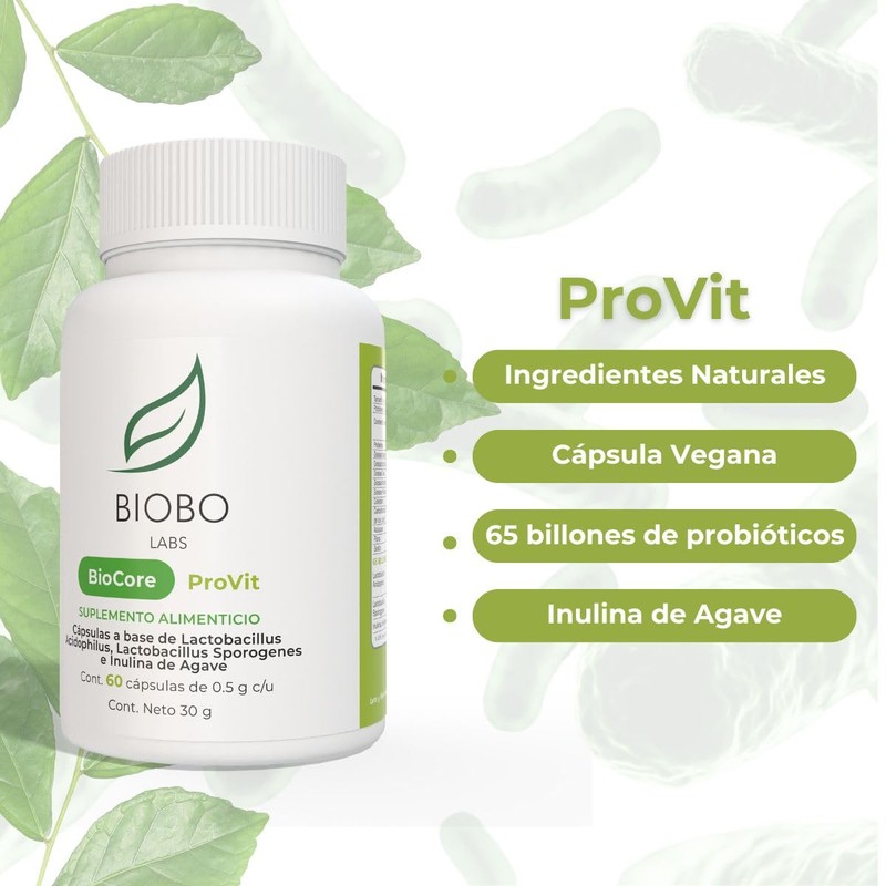 Biobo Labs BioCore ProVit (60 cápsulas)