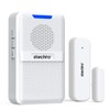 Door Chime,Wireless 600Ft Range 5 Adjustable Volume 1 Magnetic Door