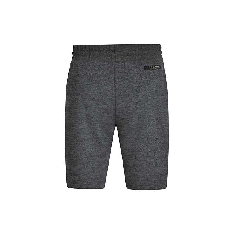 JAKO Women's Premium Basics Shorts, Charcoal Mottled, 38