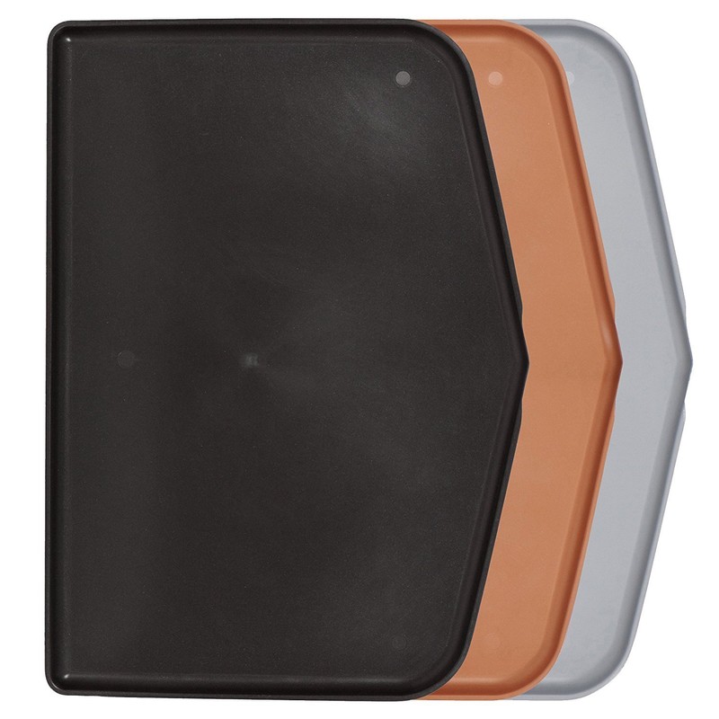 Chop Keeper Chopping Tray with Raised Sides and Easy-Guide Funnel,