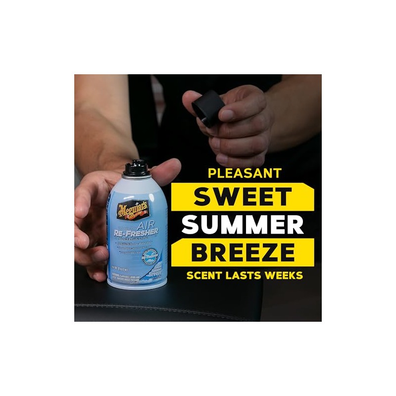 Meguiar's Whole Car Air Refresher - Summer Breeze Odor Eliminator