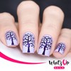 Whats Up Nails - Scary Tree Vinyl Stencils for Nail