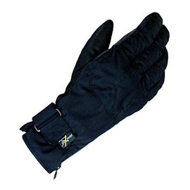 Power Age PG-804 UNWET Rain Gloves, Waterproof, Breathable, Built-in Poron, Kevlar, Black, Size: L