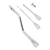 Shifter Lever Turn Signal Hazard Tilt Kit Stainless Steel Chrome