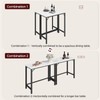 MAHANCRIS Narrow Bar Table, 63-Inch Pub Table for Dining Room,