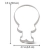 LILIAO Thanksgiving Turkey Leg Cookie Cutter - 2.7 x 3.9