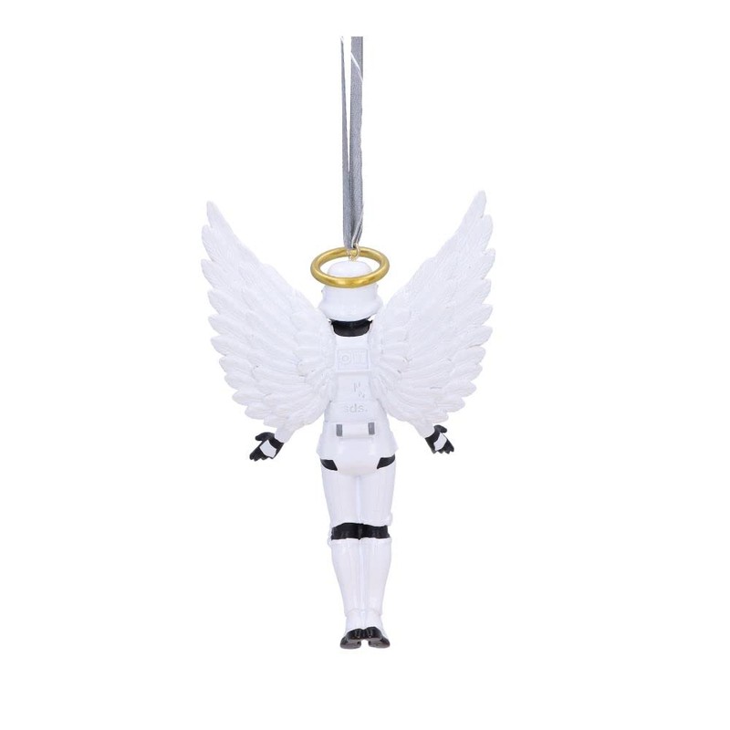 Nemesis Now Stormtrooper 13cm White Resin Hanging Angel