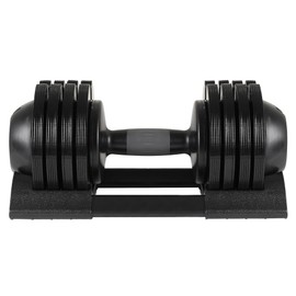 Donext 52LB Adjustable Dumbbells, 5 Weight Options Dumbbell with Anti-Slip Metal Handle for Exercise & Fitness Fast Adjust Weight for Full Body Workout Fitness