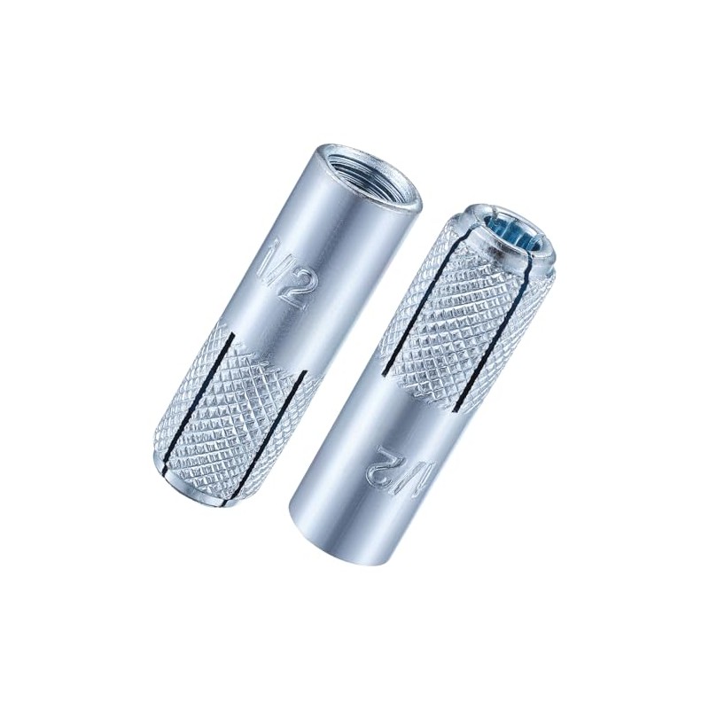 Wensilon(20 pcs) 1/2"-13 Premium Zinc Plated Carbon Steel Drop in