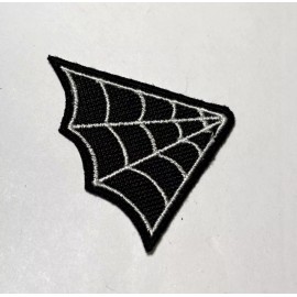 Unbranded Spiderweb Iron-On/Sew-On Embroidered Patch Cobweb Patch