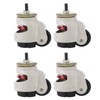 DOACT M8 Levelling Casters, 4Pcs Heavy Duty Level Adjustment Caster