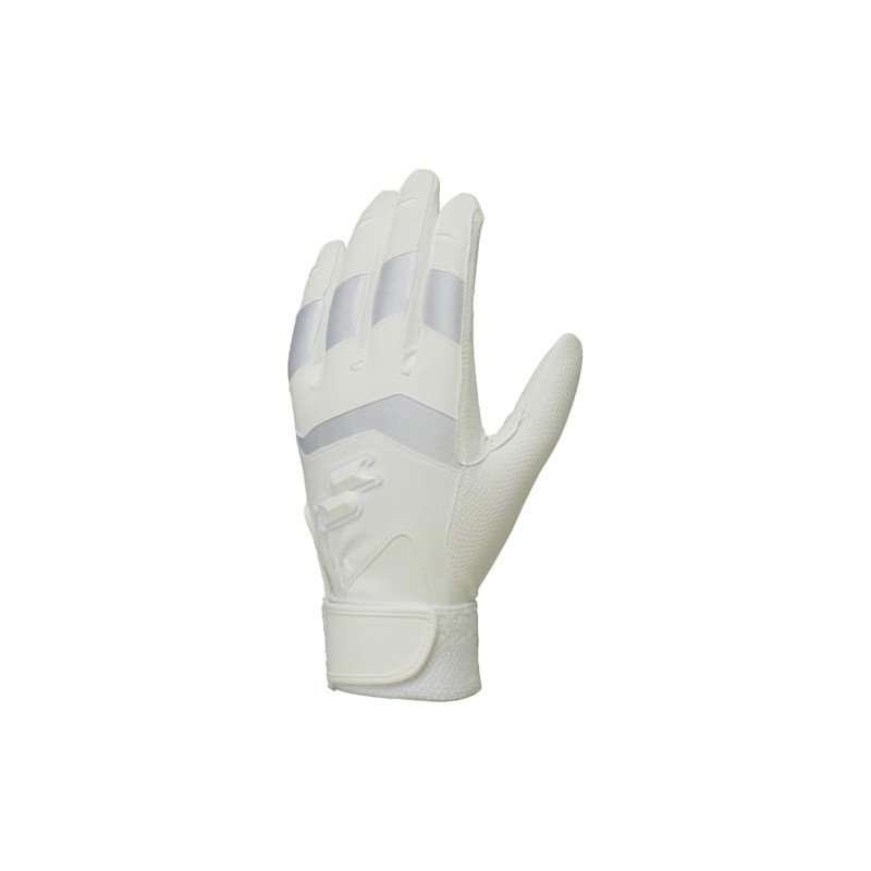 SSK BG3022WF High School Baseball Batting Gloves, Single Band (Both