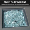 Skyflame 10-Pound Fire Glass for Fireplace Fire Pit and Landscaping,