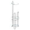 SunnyPoint Freestanding Toilet Paper Holder with Storage – Holds 3