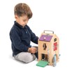 Tender Leaf Toys Wooden Monster Lock Box - 8 Different