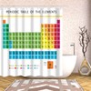 Nanxin Periodic Table Shower Curtain for Bathroom (Polyester Fabric )