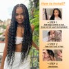 Human Braiding Hair Mix Synthetic Boho Hair for Braiding, 18