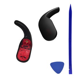 1xPair Knomix Left&Right Replacement Parts Ear Hook Wingtip for Fit Pro True Wireless-Black