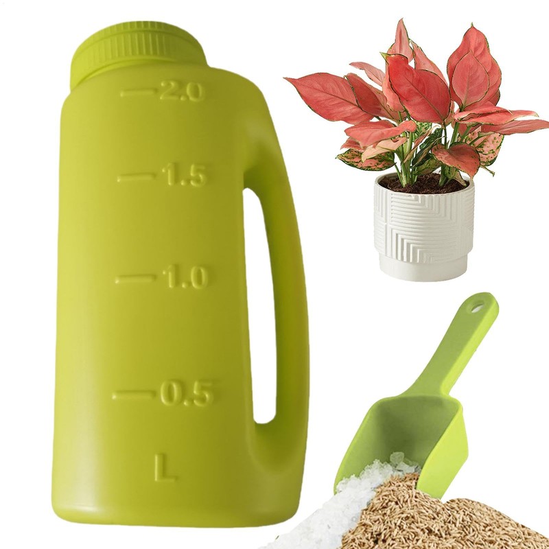 Hand Held Salt Spreader for Snow - 2L Rock Salt