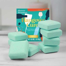 Gift Republic -Pack of 8 x Hangover Shower Steamers-Place Into Your Shower and Feel The Difference/AW22 Range