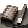 Vitodeco Genuine Leather Smart Key Fob Case Compatible with Jeep