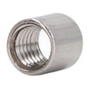 50Pcs Coupling Nut Round 304 Stainless Steel Rod Connector Nut