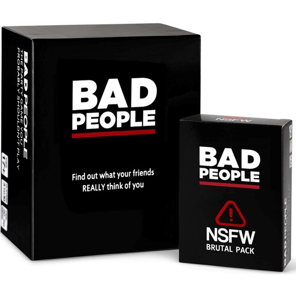 BAD PEOPLE - The Party Game You Probably Shouldn't Play + The NSFW Expansion Pack