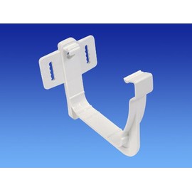 Pack of 2 X OSMA White 111mm Gutter Support Bracket for Stormline Ogee Gutter System 8T819W