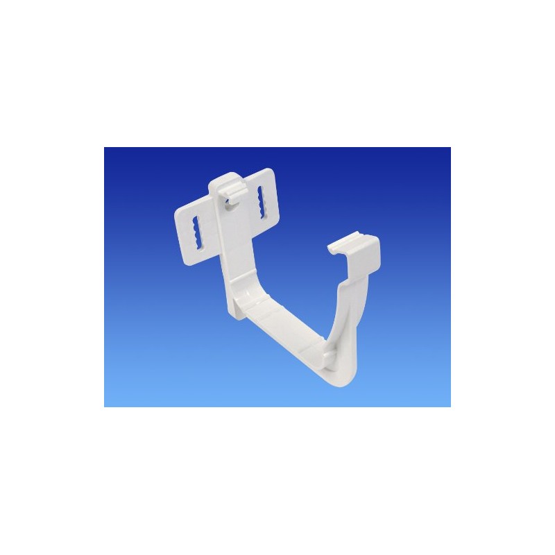 Pack of 2 X OSMA White 111mm Gutter Support Bracket