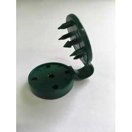 edenvista Plastic Clips for Garden privacy net, Windscreen, Shade cloth | UV Treated, 20 Pack, Color Green.