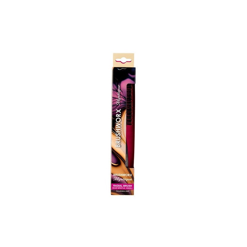 Brushworx Mystique Tourmaline Boar Radial - XSmall 35mm
