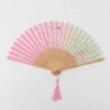 JHQSFYLQ_52EE벚꽃 전통부채 대나무 접이식 손부채 접 JHQSFYLQ_52EE Cherry Blossom Traditional Folding Bamboo Hand Fan