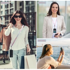 Doooze Phone Lanyard,Phone Strap,Phone Lanyard Crossbody,Phone Charms Strap,Universal Cell Phone Lanyard for All Smartphone