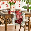Artoid Mode Eucalyptus Hearts Valentine's Day Table Runner, Holiday Kitchen