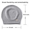 jaxmonoy Cashmere Slouchy Knit Beanie Hat for Women Winter Soft