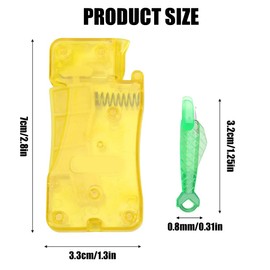 Pack of 4 Sewing Machine Needle Threader, Threading Aid Sewing Machine Tool, Needle Threader Automatic Threader Needle Threading Tool, Threading Aid for Needles Threader for Sewing Work