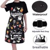 ENSIANTH Bartender Aprons with Pockets Bartender Gifts for Cocktail Lovers