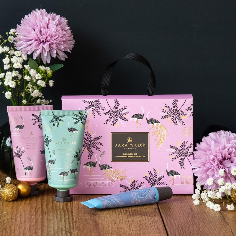 Sara Miller Savannah | Handbag Discovery Set With Hand Cream
