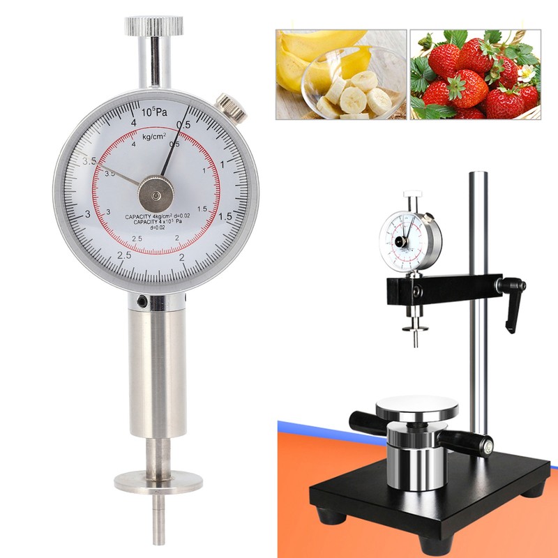 GY‑2 Portable Fruit Hardness Tester Sclerometer Dual Pointer Dial Maturity