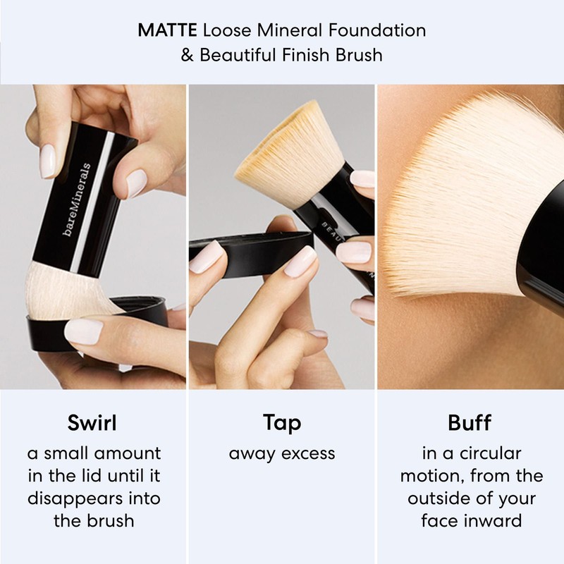 Original Matte Loose Mineral Foundation SPF 15, 01 Fair, Vegan,